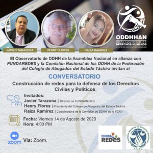 Conversatorio "Construcción de redes para la defensa de los Derechos Civiles y Políticos" 02